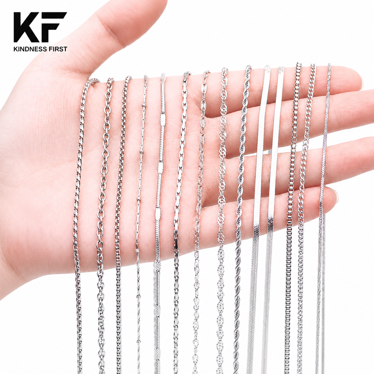 925 sterling silver necklace chains in multiple styles
