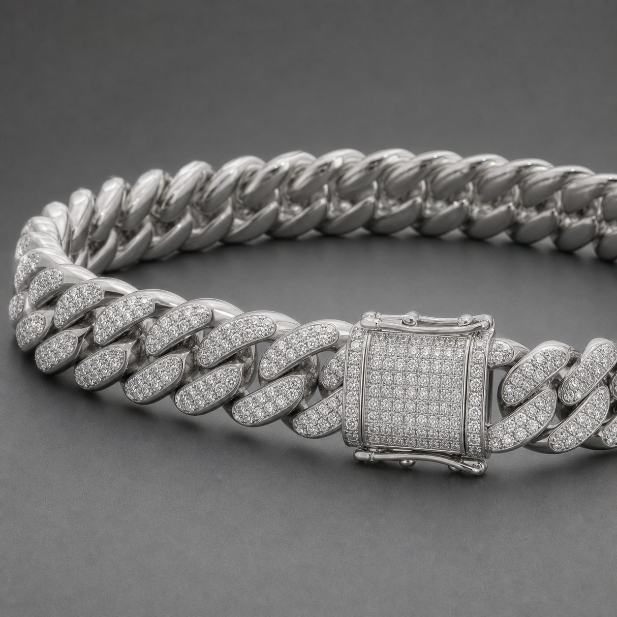 Wholesale 10mm Moissanite Cuban Link Chain 925 Sterling Silver Fully Iced Out Mens Hip Hop Jewelry view 4