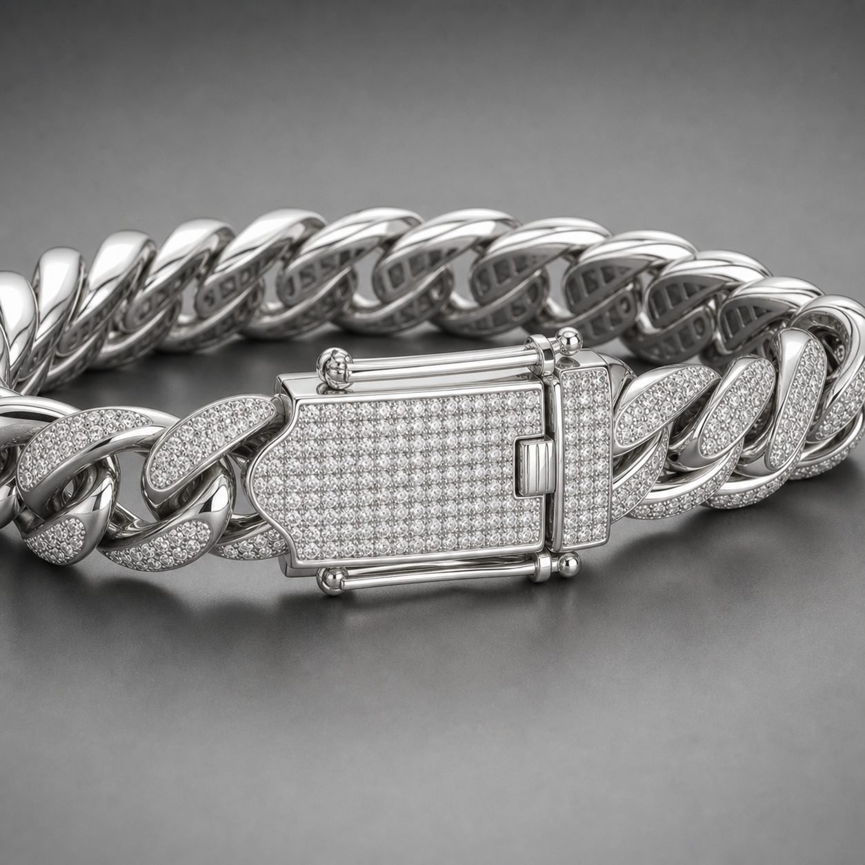 Wholesale 10mm Moissanite Cuban Link Bracelet 925 Sterling Silver Fully Iced Out Mens Hip Hop Jewelry view 4